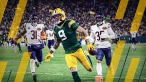 green bay packers vs chicago bears match player stats